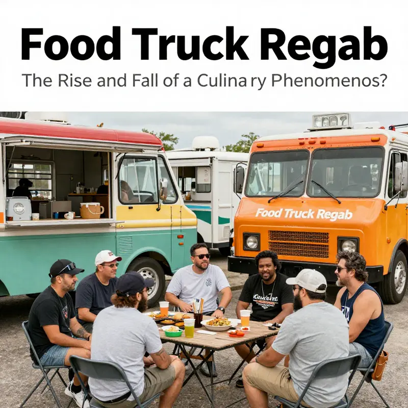 A visual summation of the transformations seen in Food Truck Rehab, capturing the essence of the show’s impact.