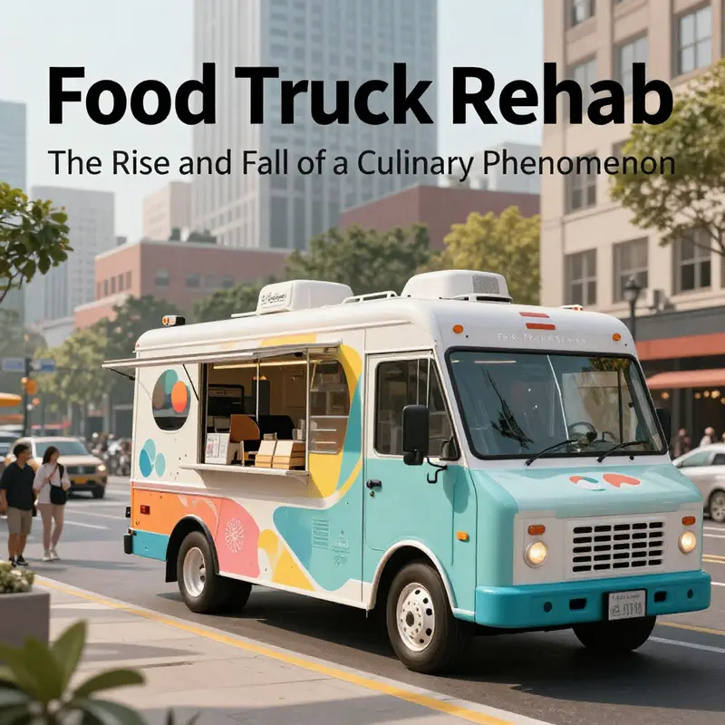 A visual summation of the transformations seen in Food Truck Rehab, capturing the essence of the show’s impact.