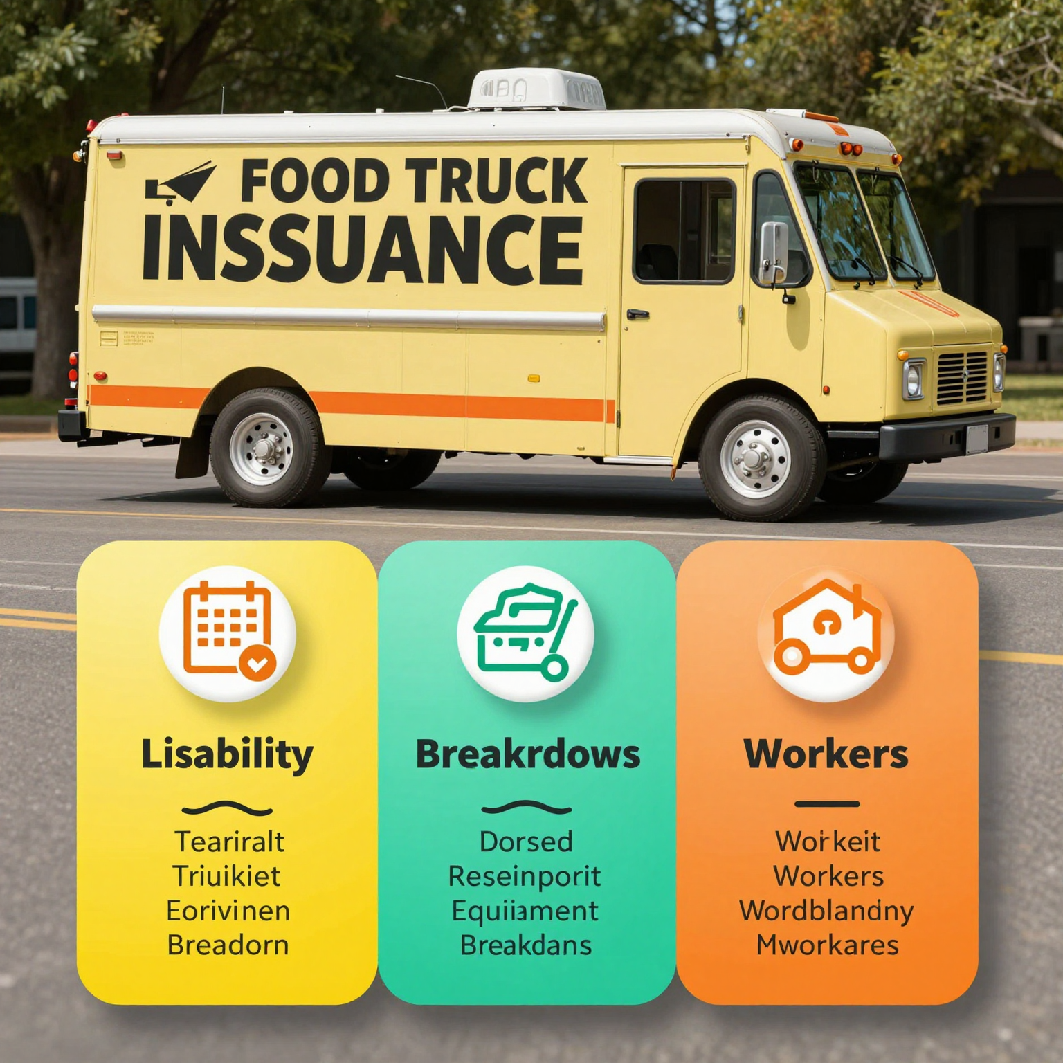 Food Truck Insurance Infographic