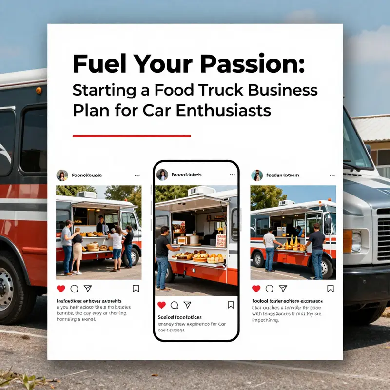 Setting the vision and goals for your food truck business plan begins with embracing automotive culture.