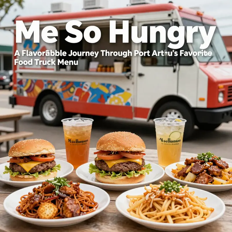 A selection of popular dishes from Me So Hungry, showcasing their gourmet burgers and sides.