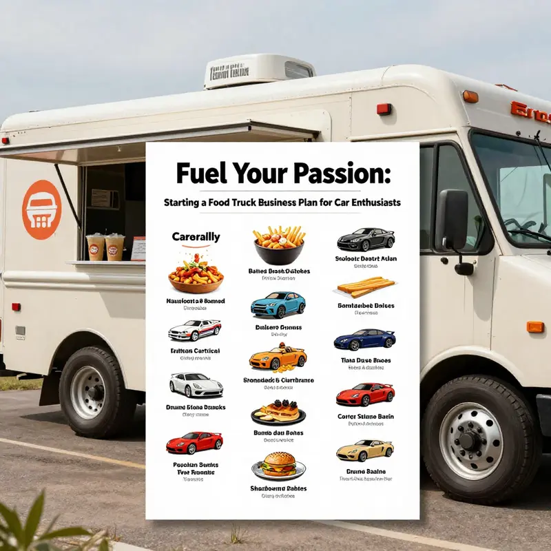Setting the vision and goals for your food truck business plan begins with embracing automotive culture.