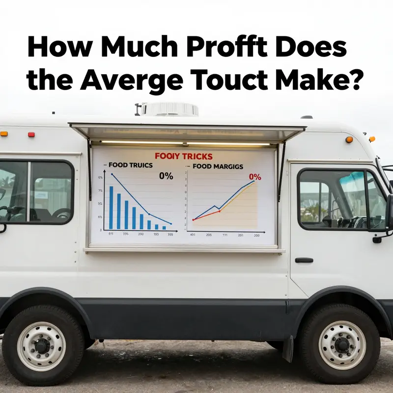 Examining the profit margins that food trucks typically operate within.