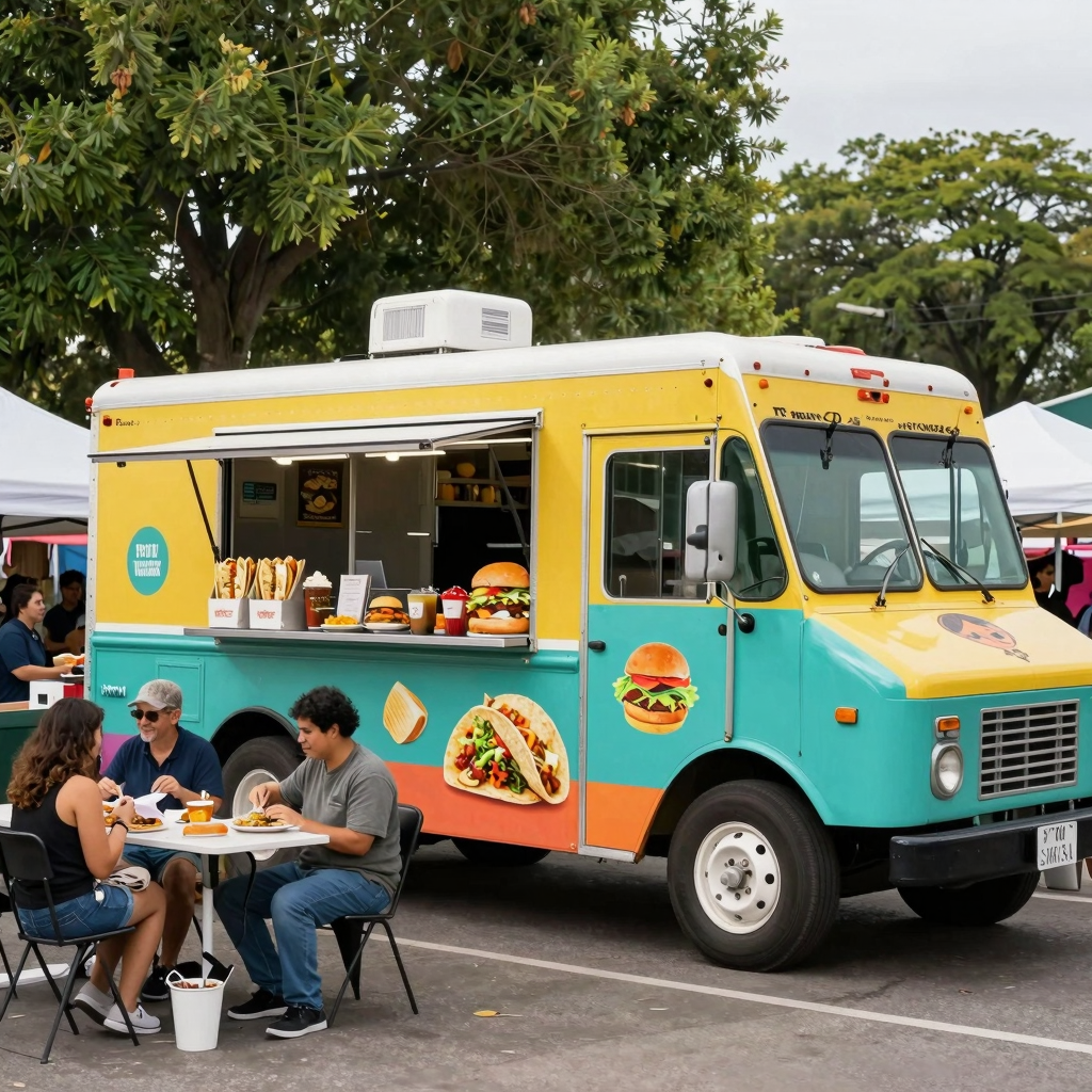 Vibrant Food Truck