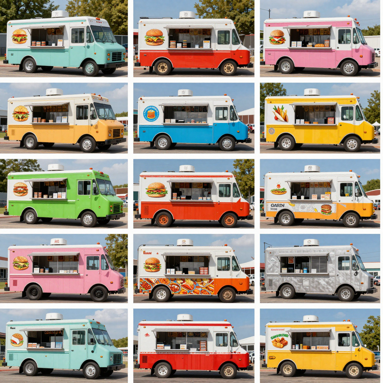 Various Food Trucks
