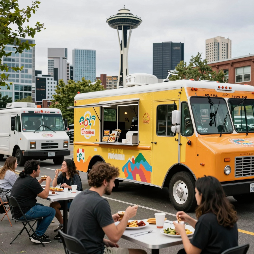 Food Truck Scene in Seattle