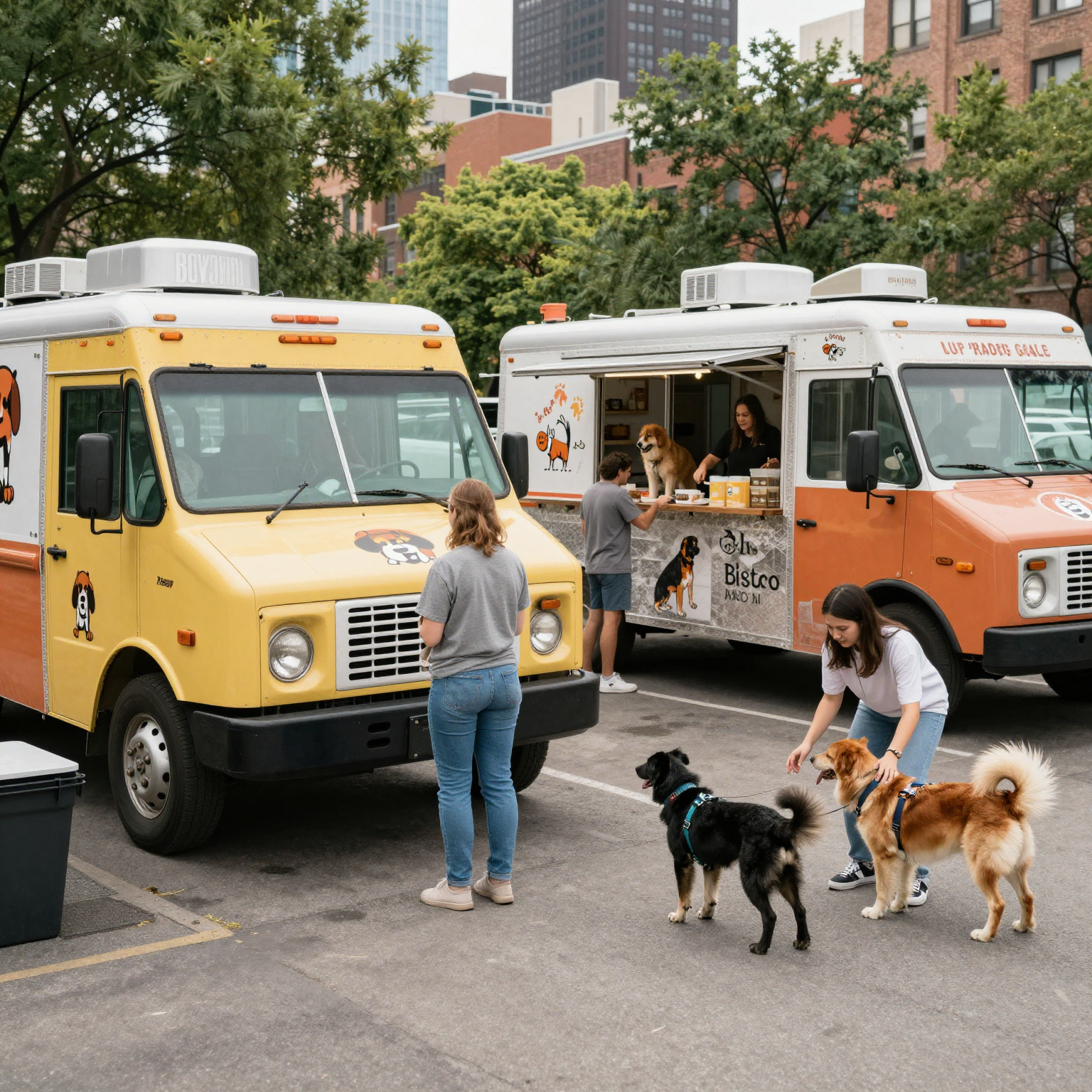 Dog Food Trucks