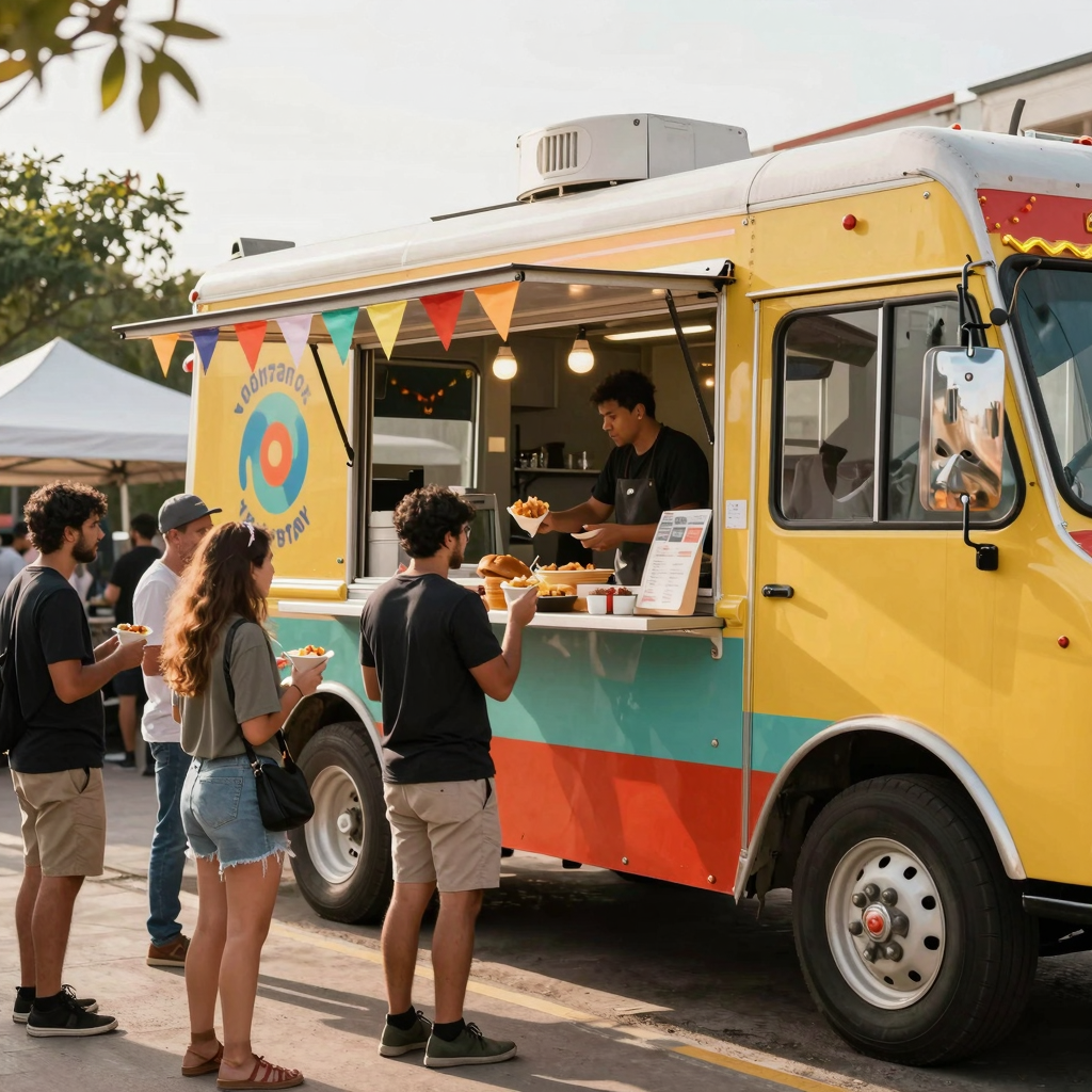 Food Truck in Action