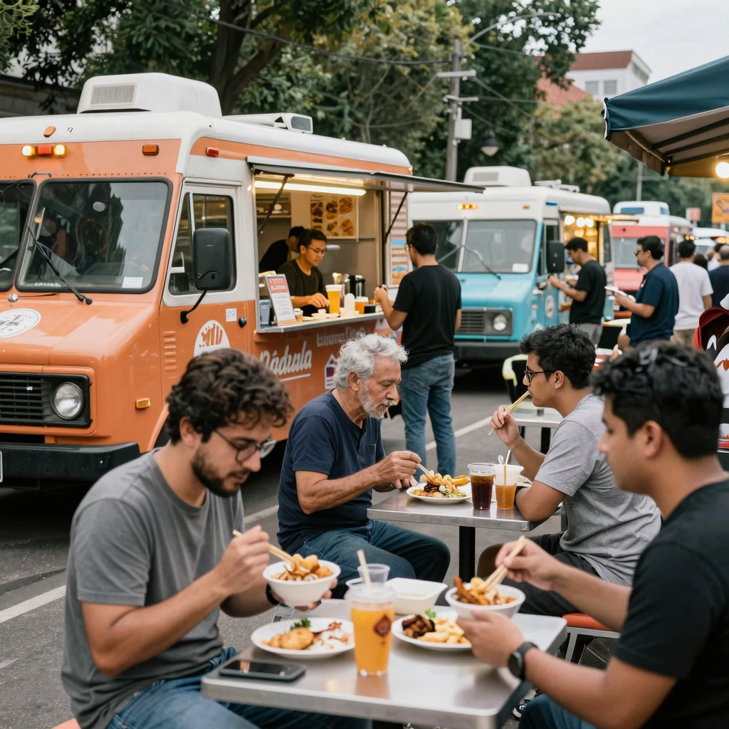 Food Truck Scene