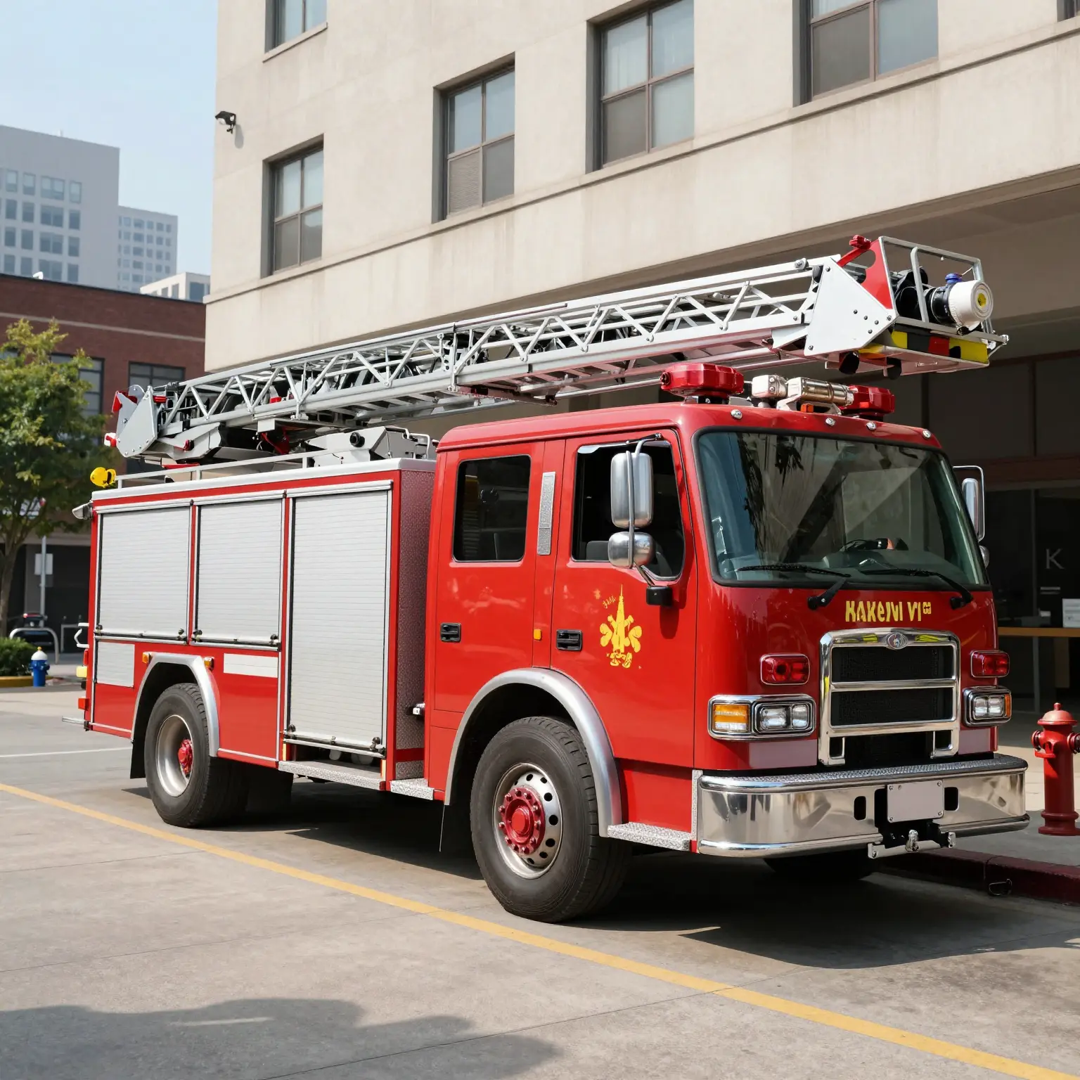 Aerial Fire Truck Dimensions