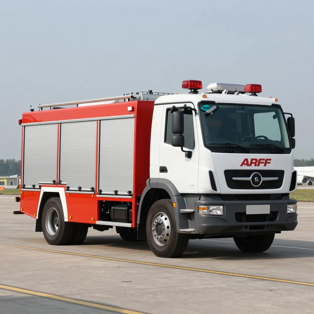 Sleek Modern ARFF Truck