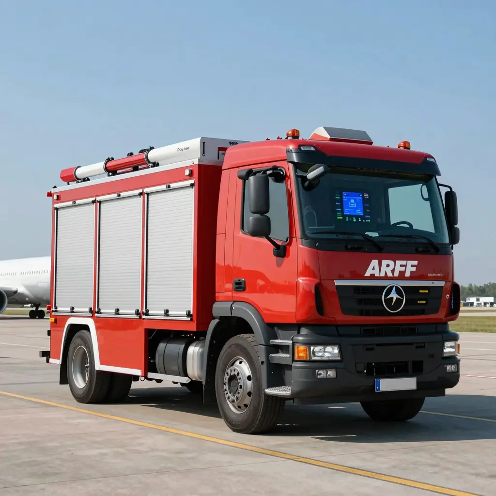 Modern ARFF Truck