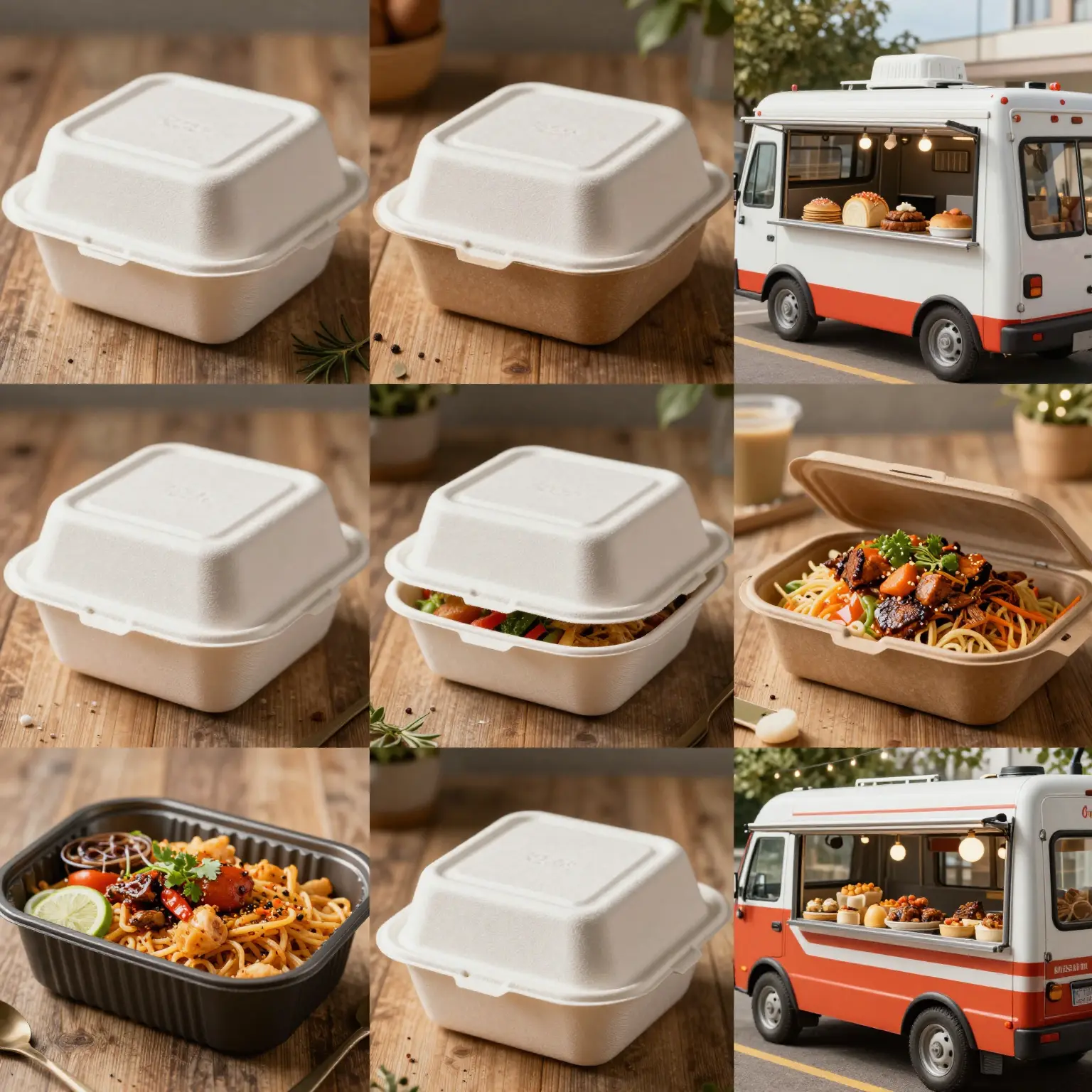 Disposable Hot Box Food Packaging