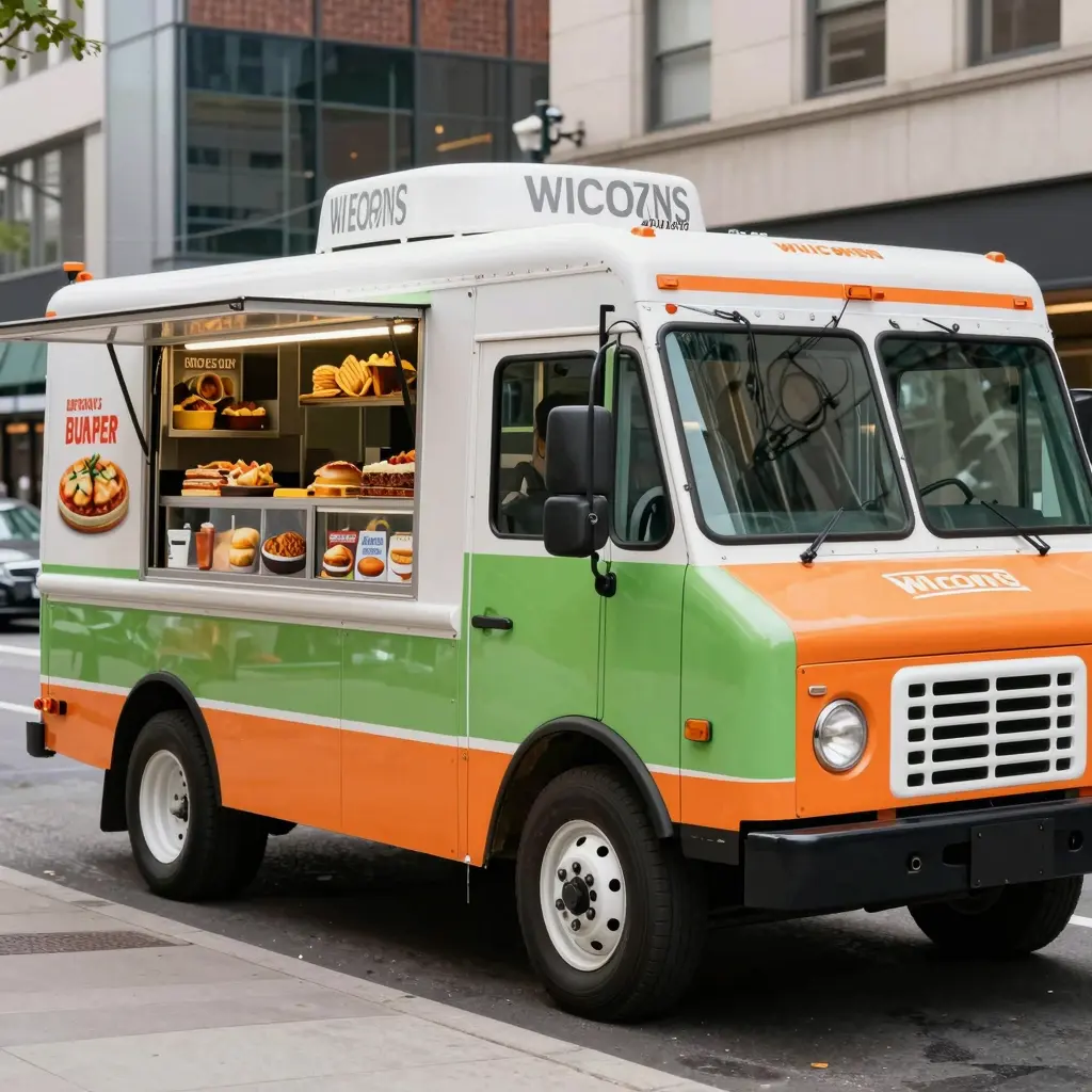 Stylized Food Truck