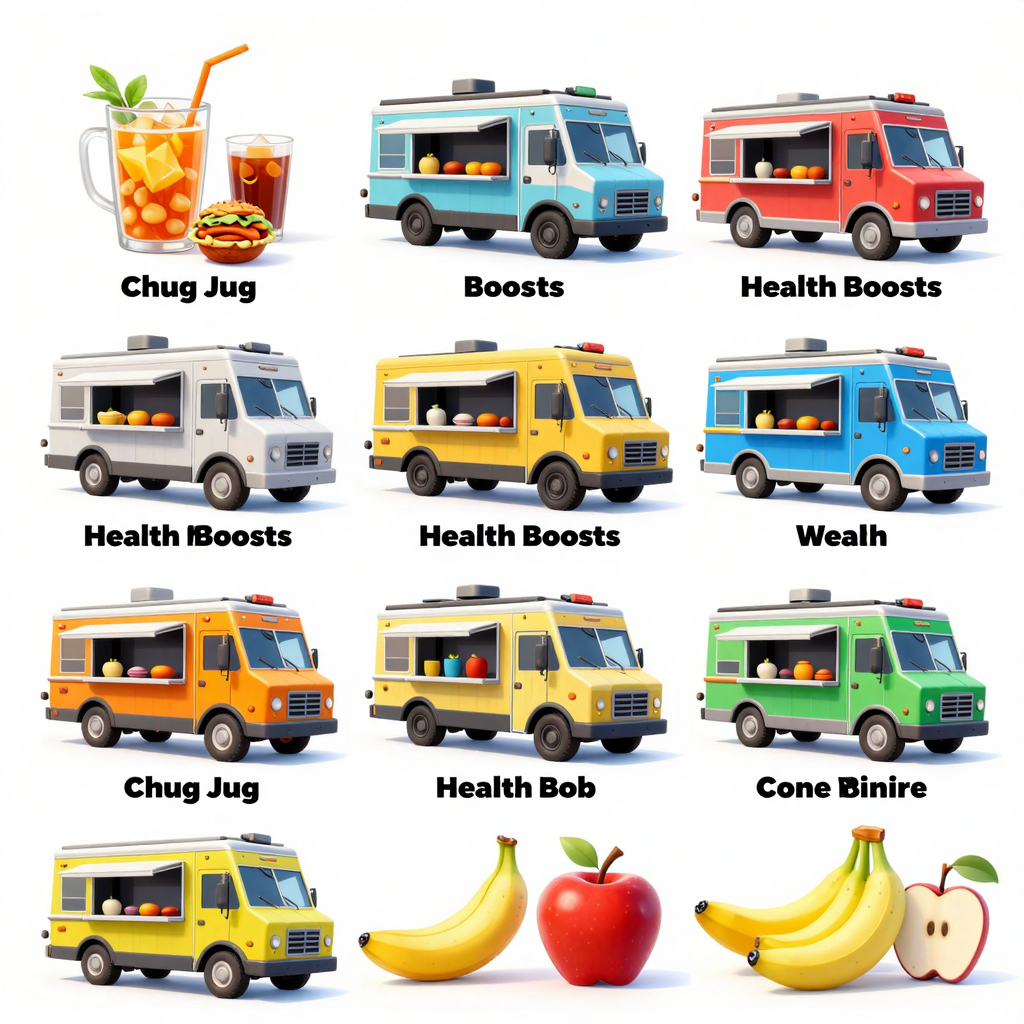 Fortnite Food Truck Infographic