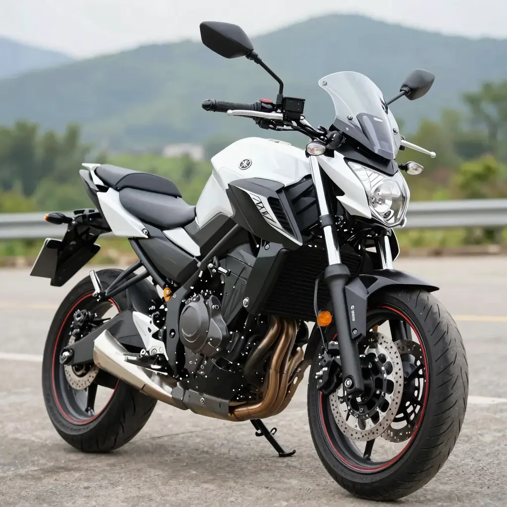 Yamaha FZ6R with Custom Fairings